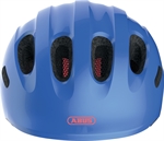 Abus Smiley 2.1 Sparkling Blue Mips LED lampa | blå cykelhjälm med Mips till bebis och barn